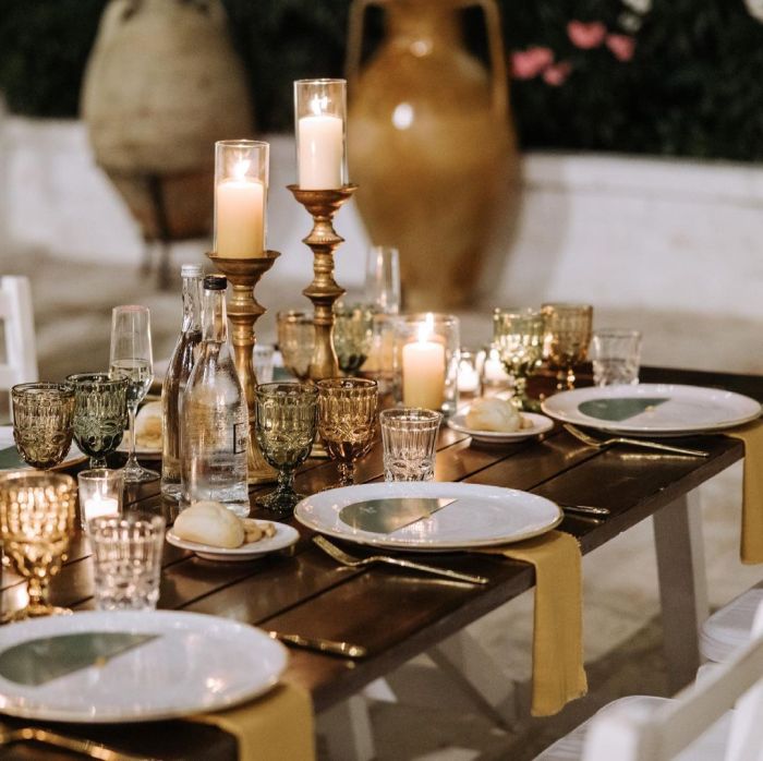 Vintage table decor ideas