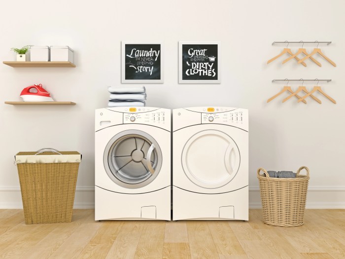 Wall decor for laundry room