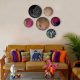 Plates on walls decor