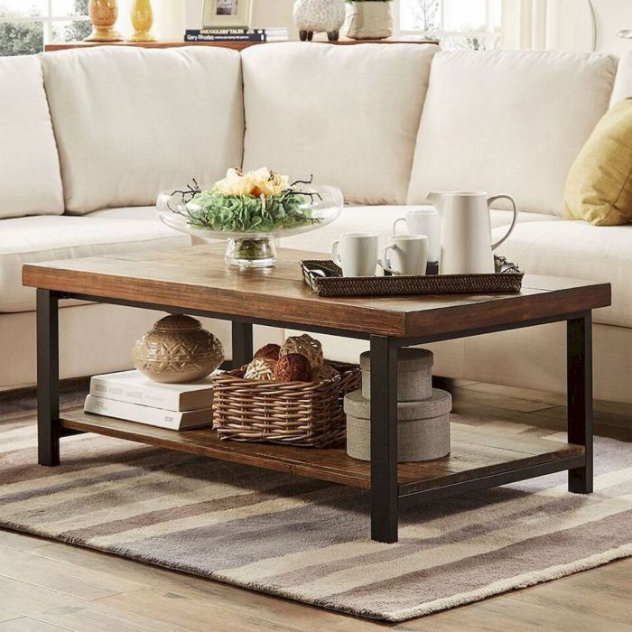 Couch table decor ideas