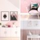 Pink wall decor ideas