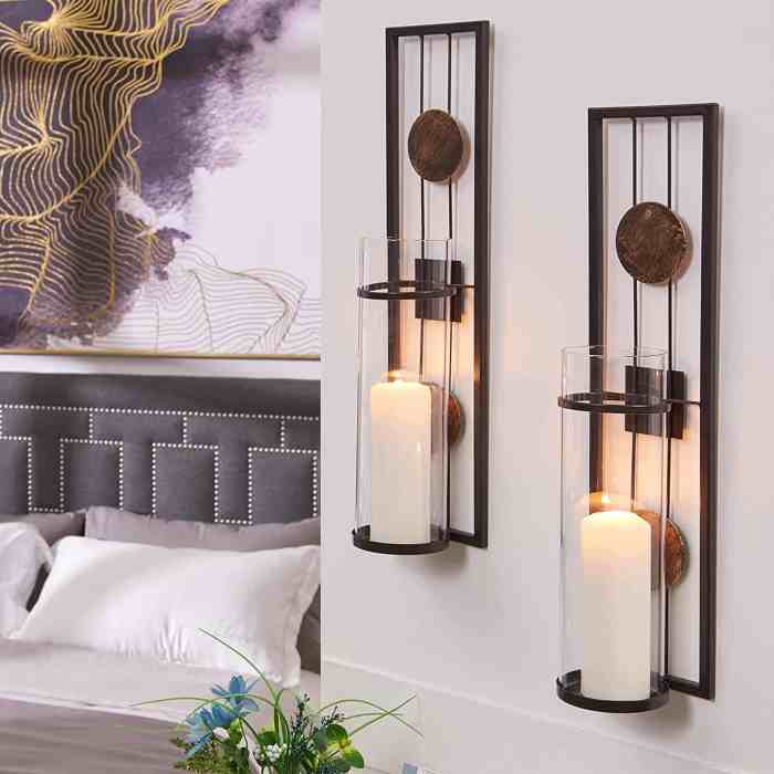 Candle sconces wall decor