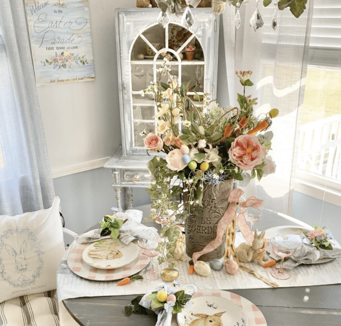 Easter table decor ideas