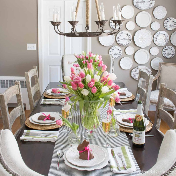 Easter table decor ideas