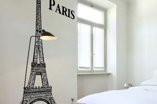 Eiffel tower wall decor stickers