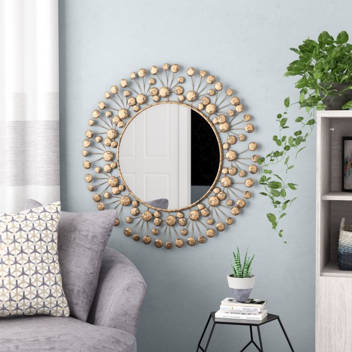 Small mirrors for wall decor