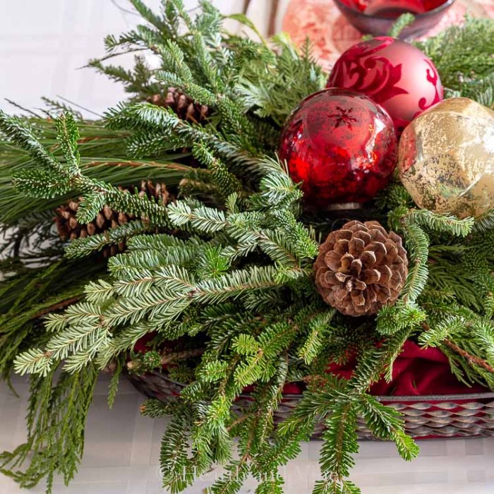 Christmas centerpiece ideas cranberry table decoration decorating decorations simple decor