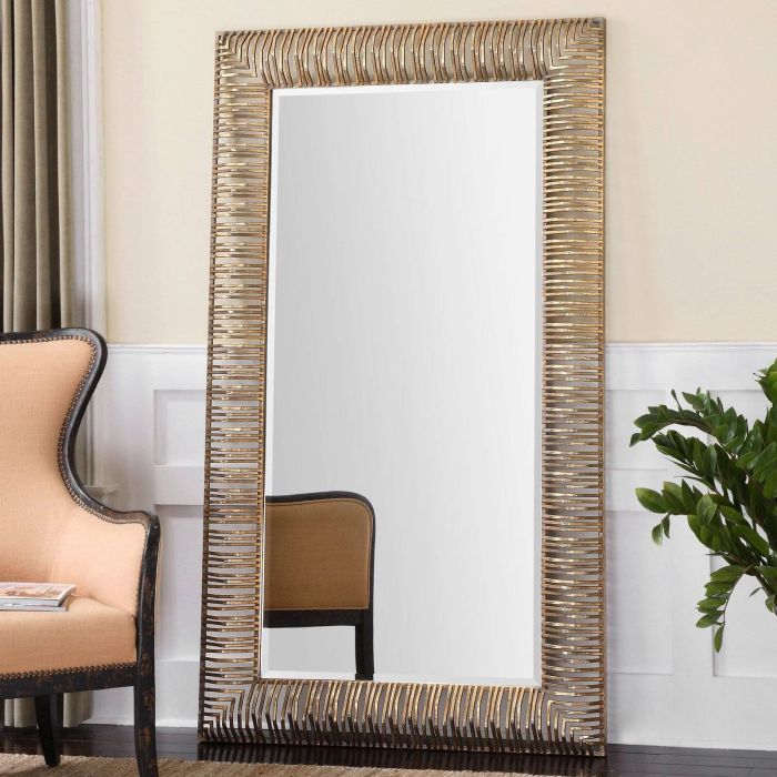 Full length wall mirror decor