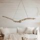 Driftwood branch wall decor