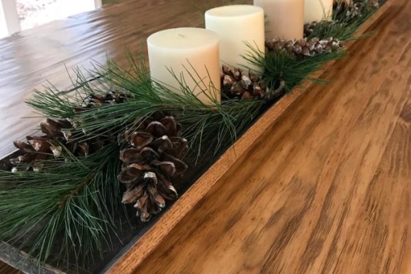 Center table tray decor