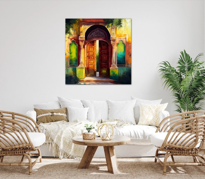 Indian art wall decor