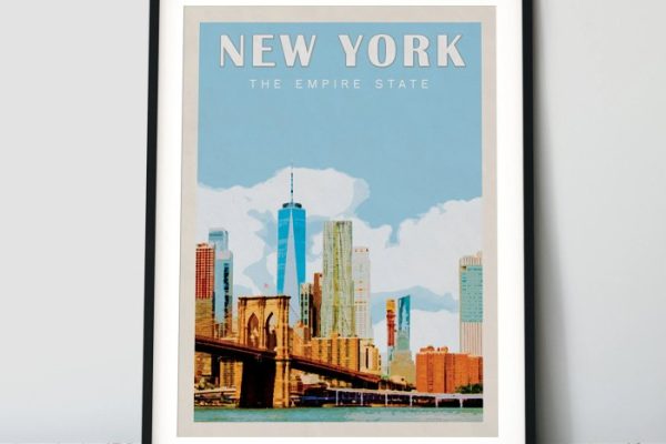 New york wall decor