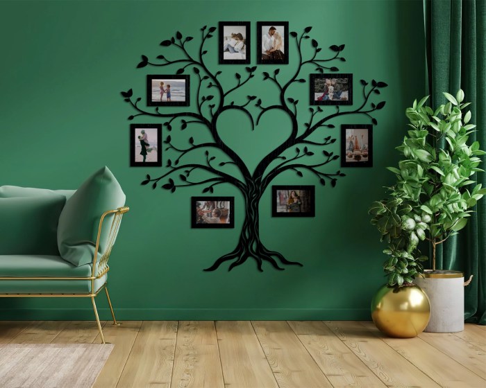 Family tree wall decor ideas