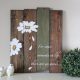 Wood pallet wall decor