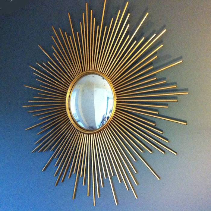 Large sunburst wall decor