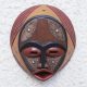 Large african mask wall decor