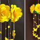 Flower wall decor ideas