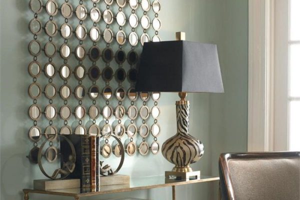 Mirrored art wall decor