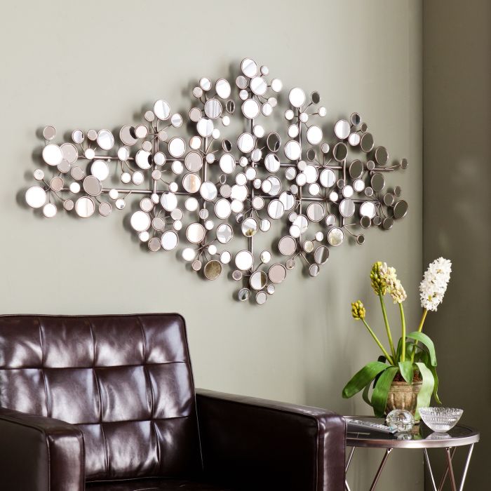 Mirrored art wall decor