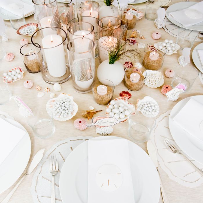 Decor ideas for party tables