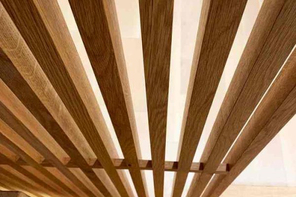 Wood slats for wall decor