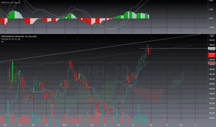 Unh stock price