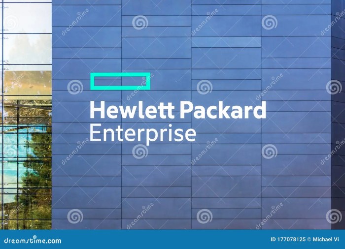 Hpe stock price