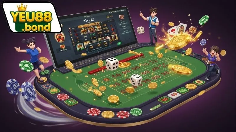 Giới thiệu trò chơi Tài Xỉu YEU88 hấp dẫn mọi người chơi